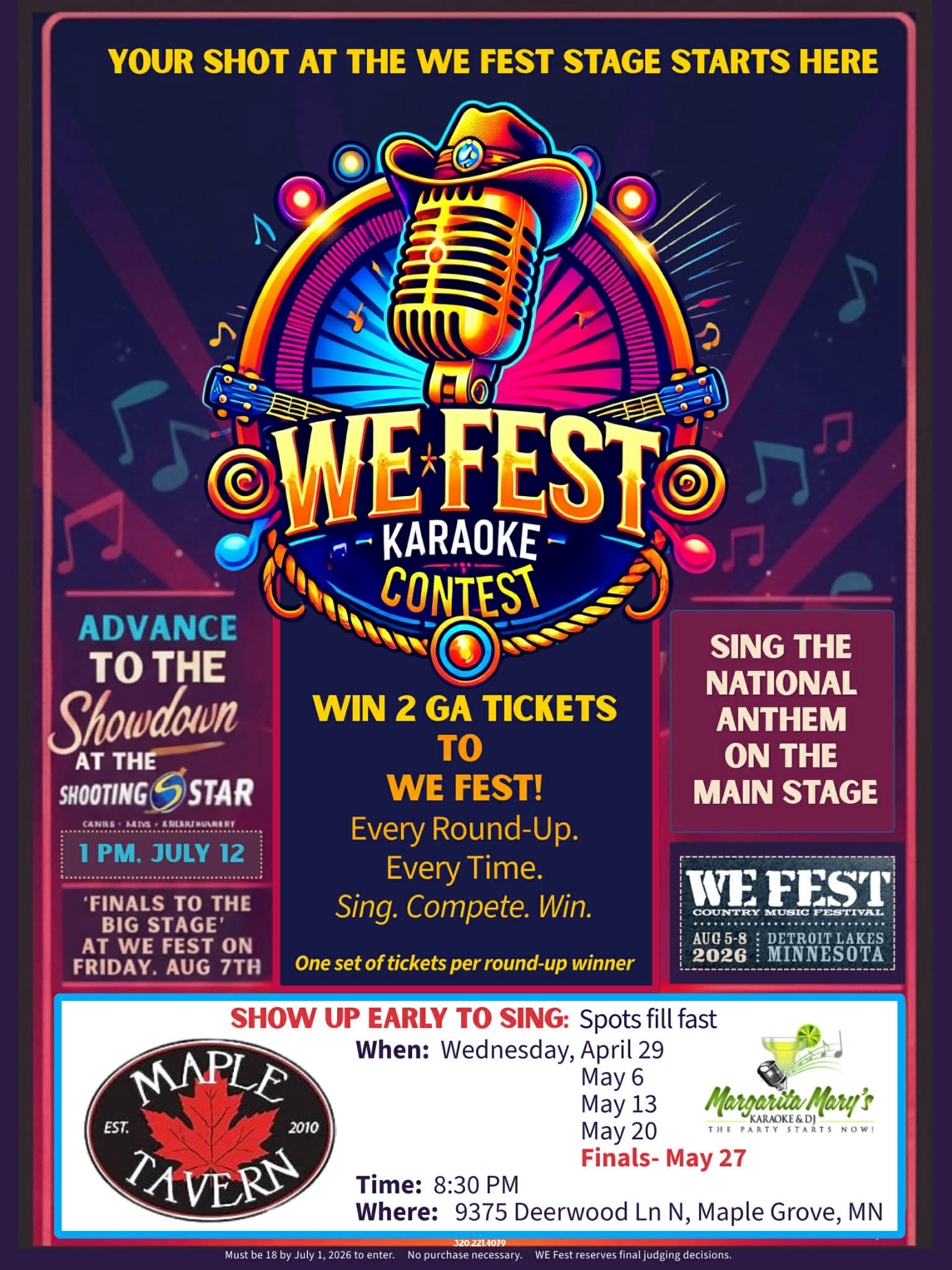 WEFEST KARAOKE CONTEST!