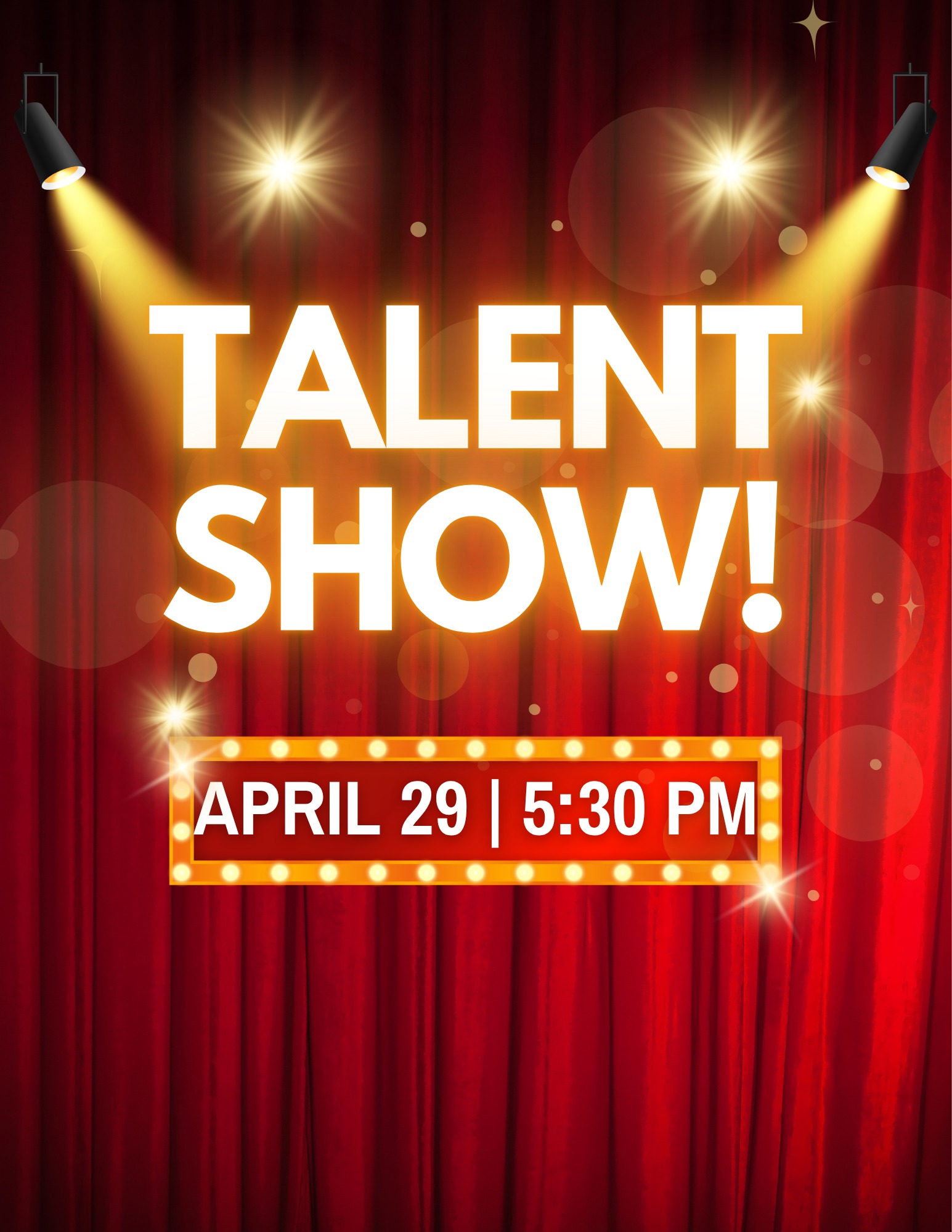Talent Show Fundraiser