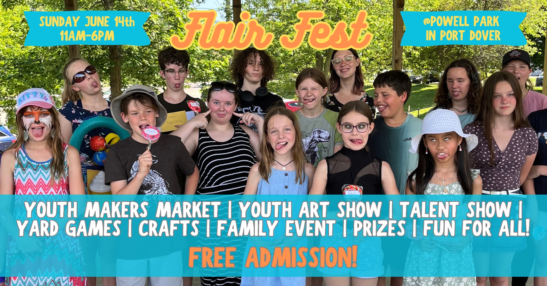 5th Annual Art With Heart Studio Flair Fest Talent Show and Picnic