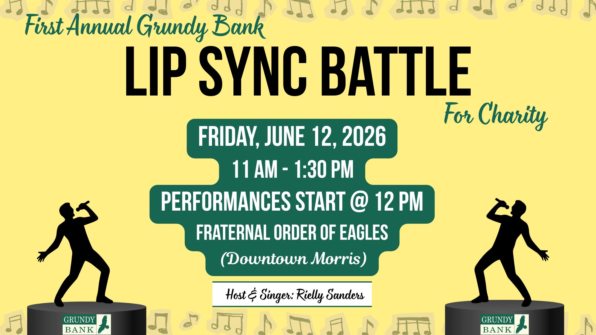 First Annual Grundy Bank Lip Sync Battle for Charity