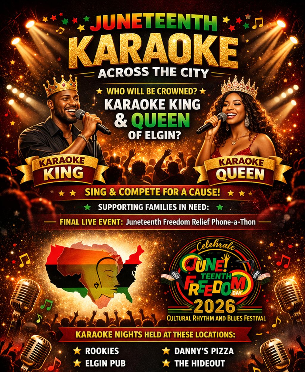 Elgin’s King & Queen Karaoke Competition