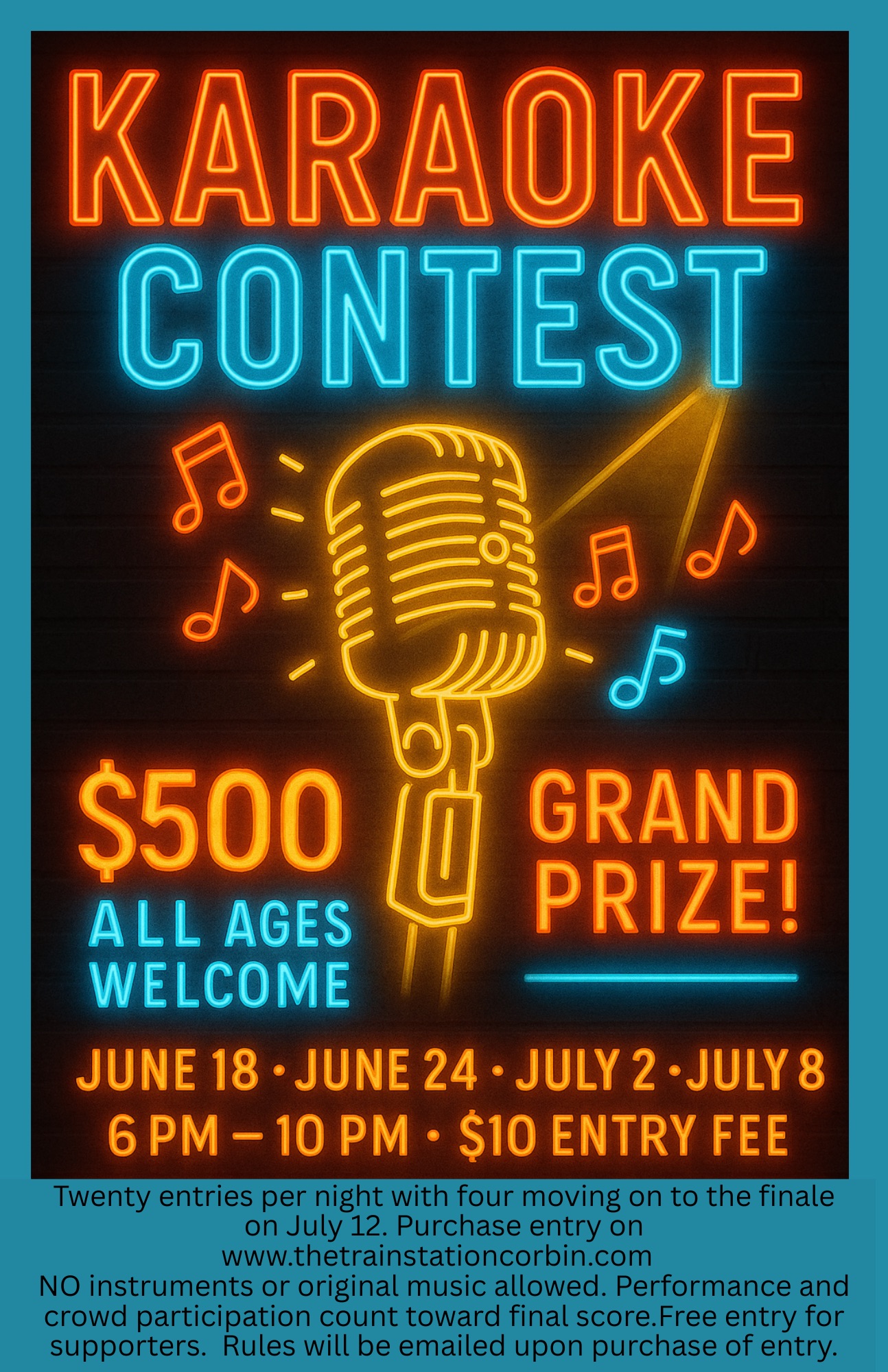 2025 Karaoke Contest