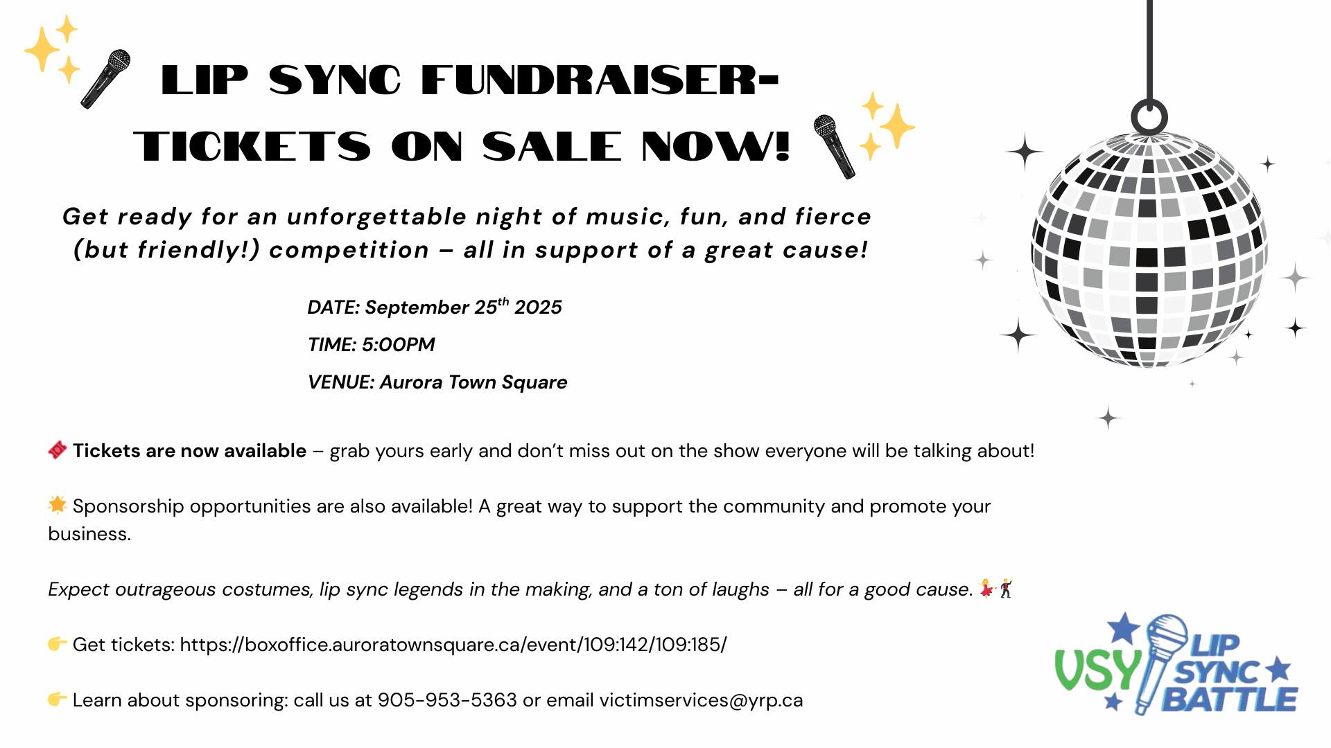 Lip Sync Battle for Victim Services York Region