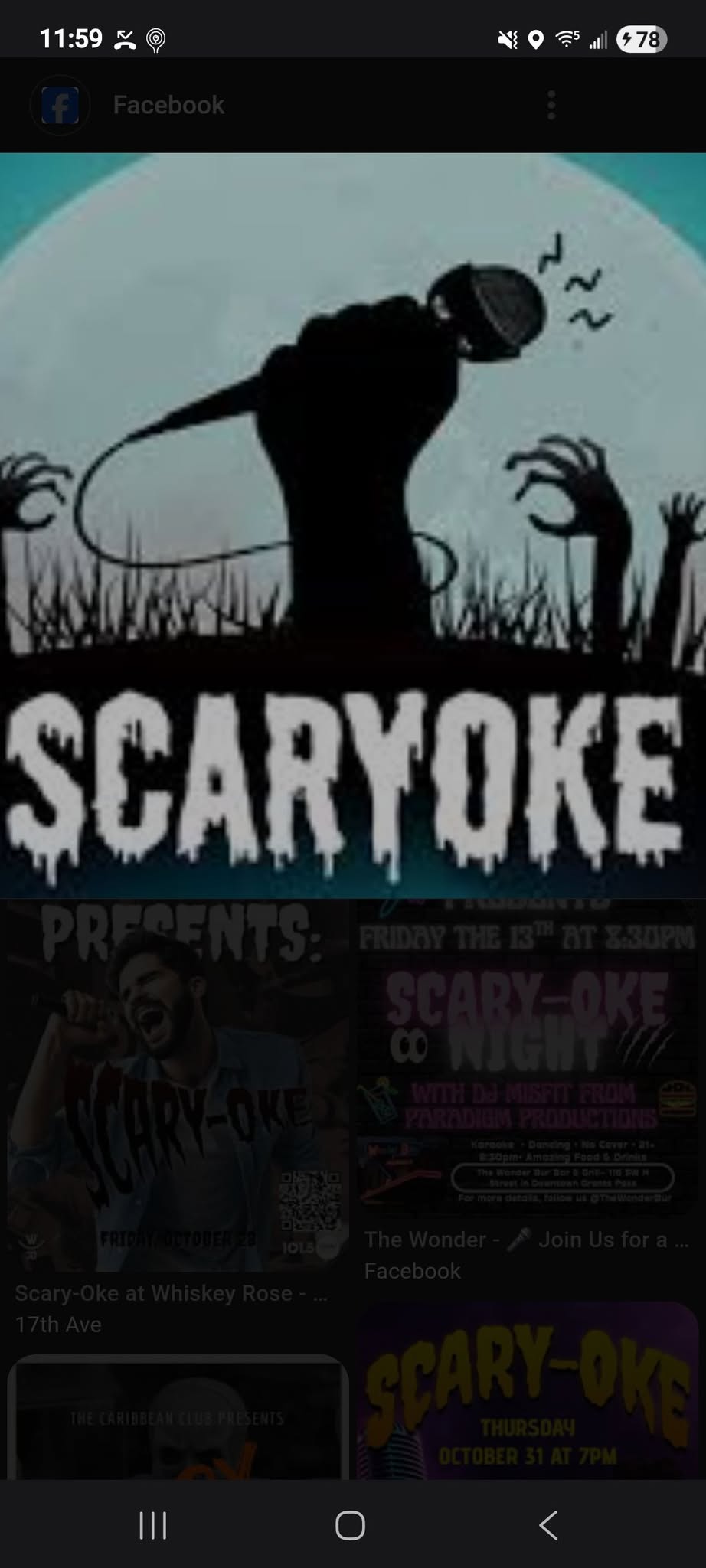 Scaryoke Karaoke Contest