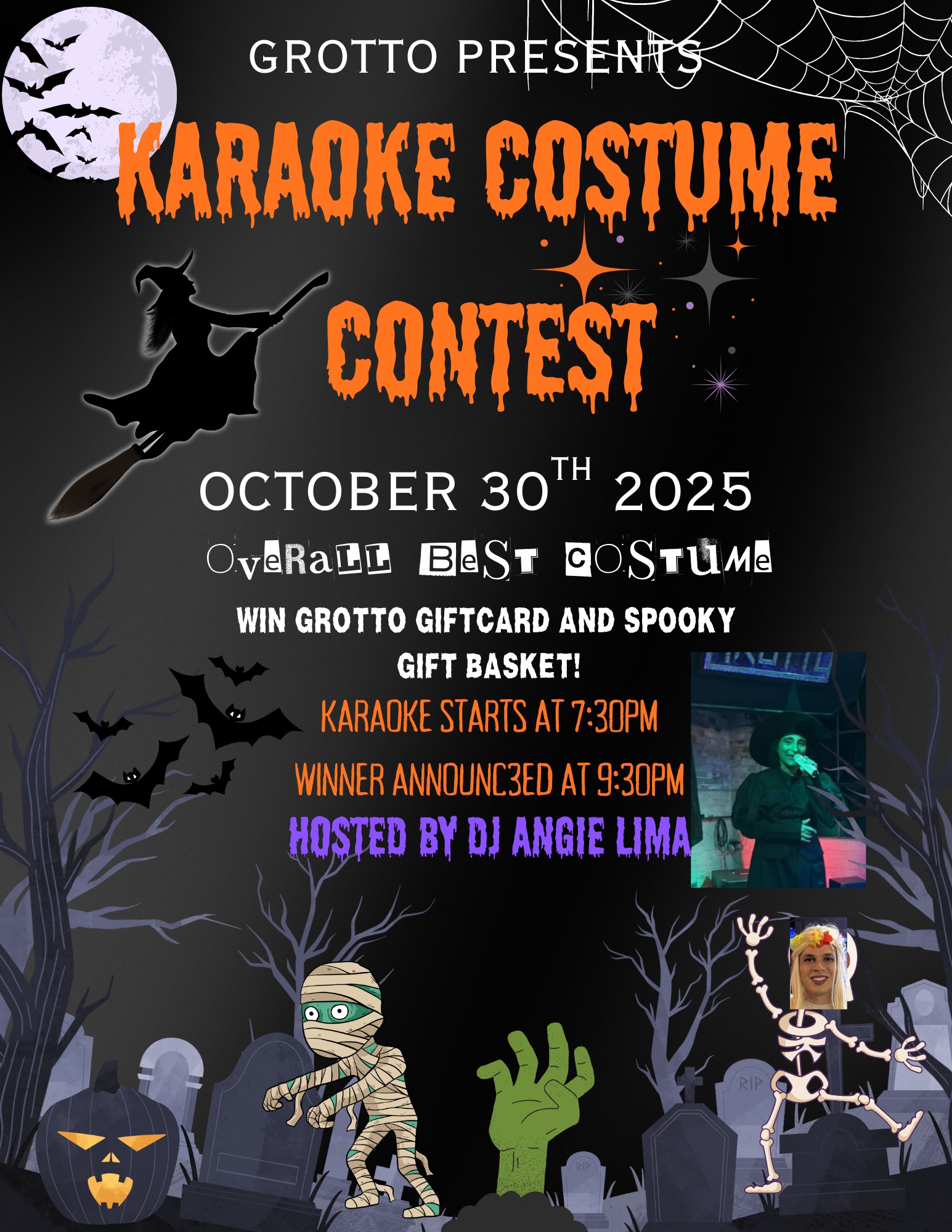 GROTTO PRESENTS: KARAOKE COSTUME CONTEST