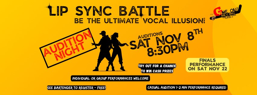 LIP SYNC BATTLE AUDITIONS!!!