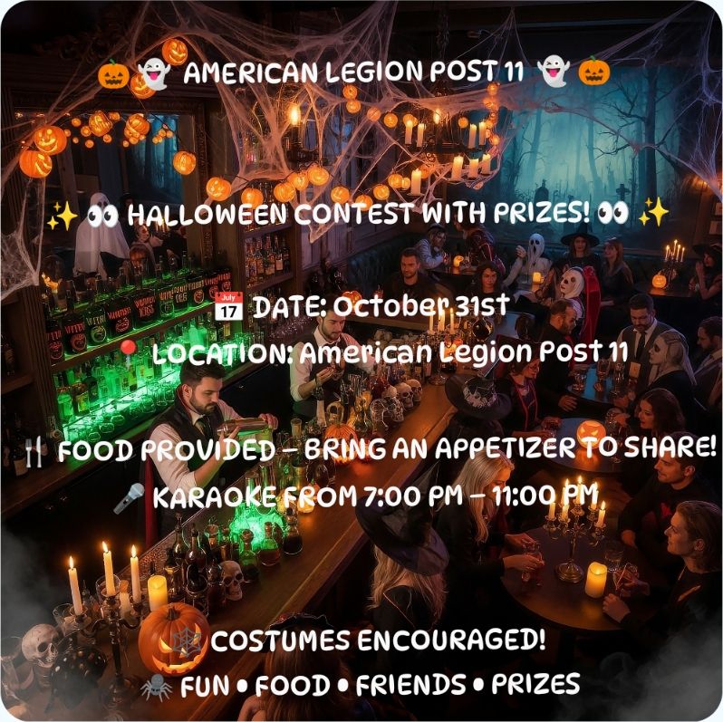 Costume contest with Karaoke