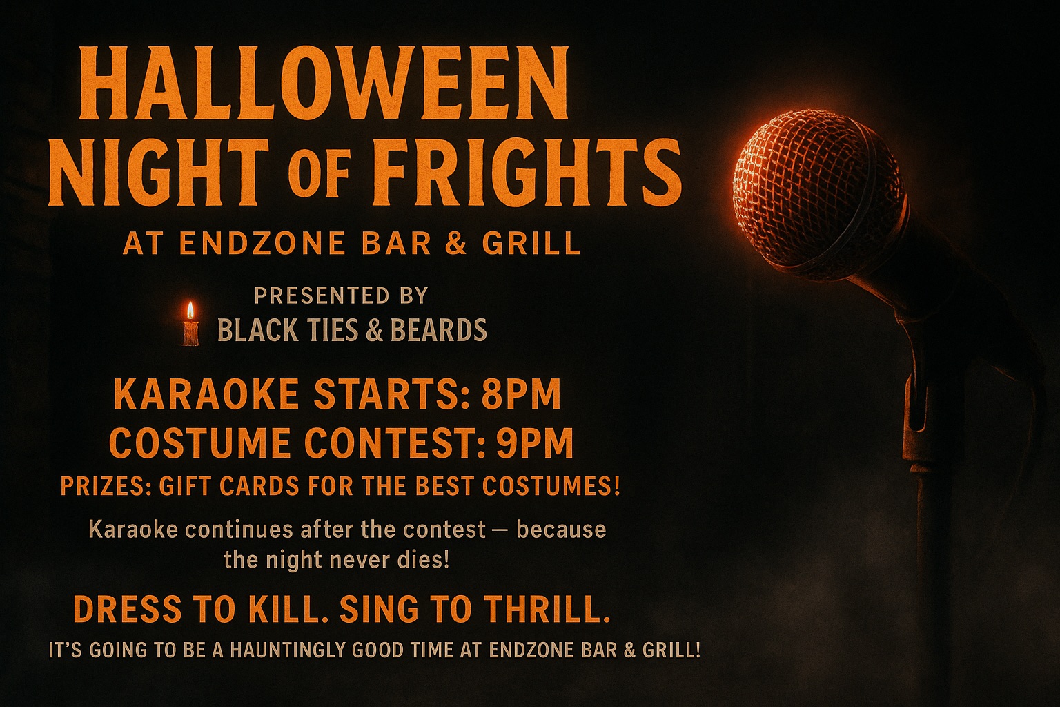Karaoke Halloween Costume Contest!