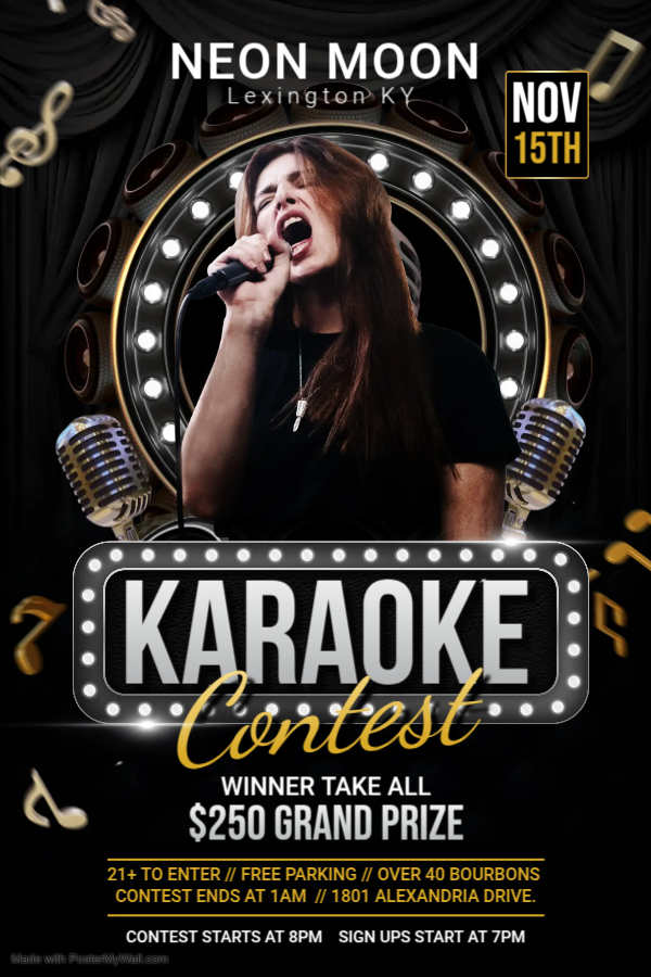 Karaoke Contest @ Neon Moon