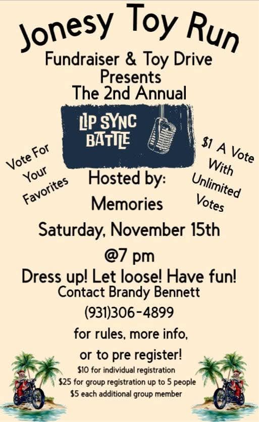 Jonsey Toy Ride 2nd Annual Lip Sync Contest