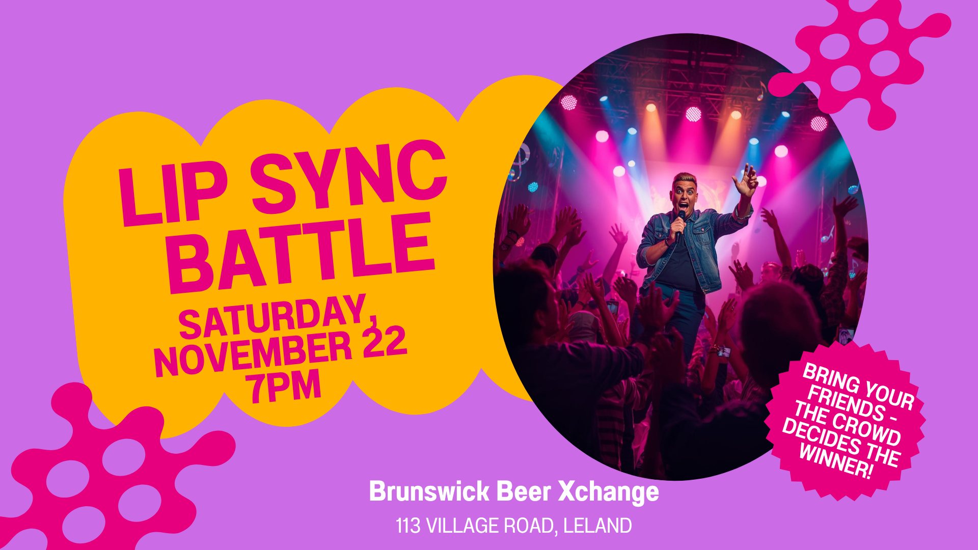Lip Sync Battle at Brunswick Beer Xchange!