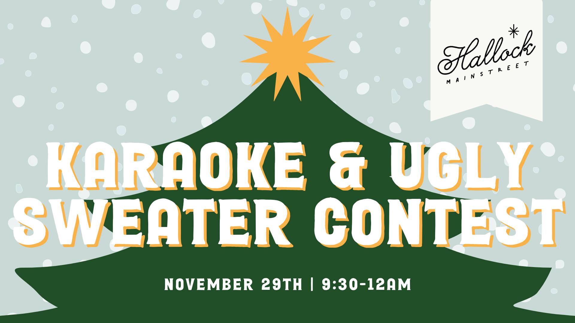 Karaoke & Ugly Sweater Contest
