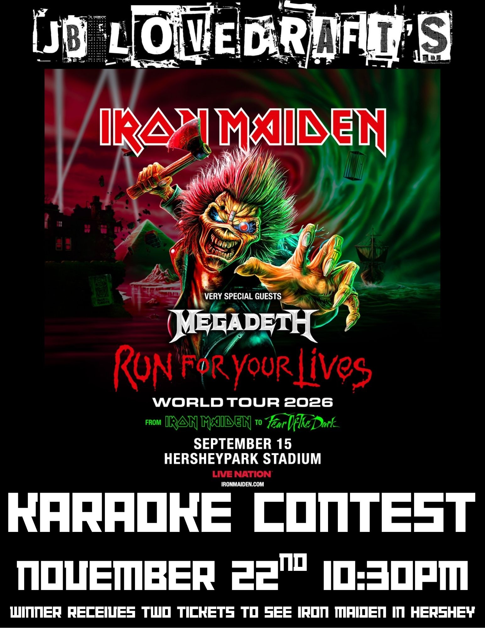 Karaoke Contest at Lovedraft’s