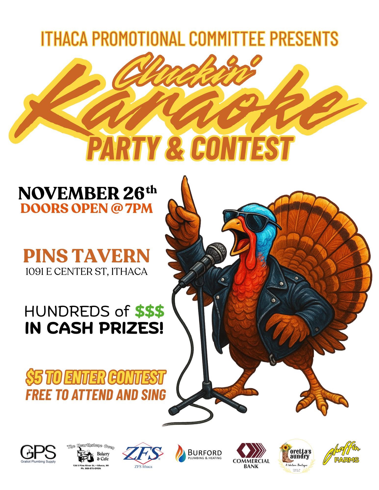 Cluckin’ Karaoke Party & Contest