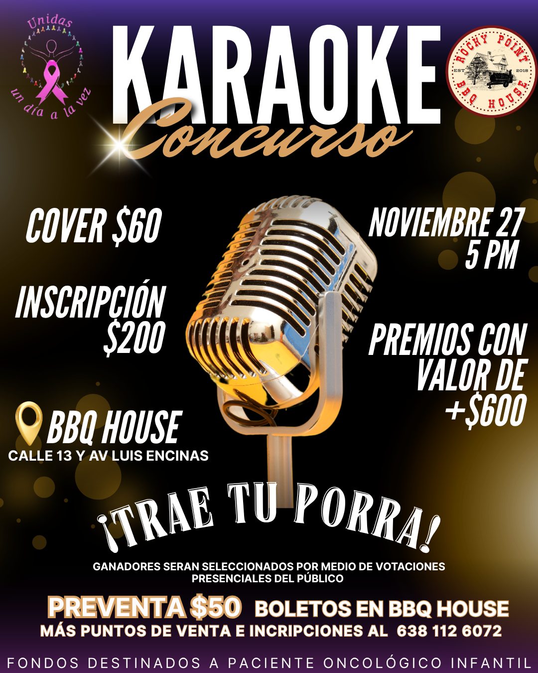 Noche de KARAOKE y concurso