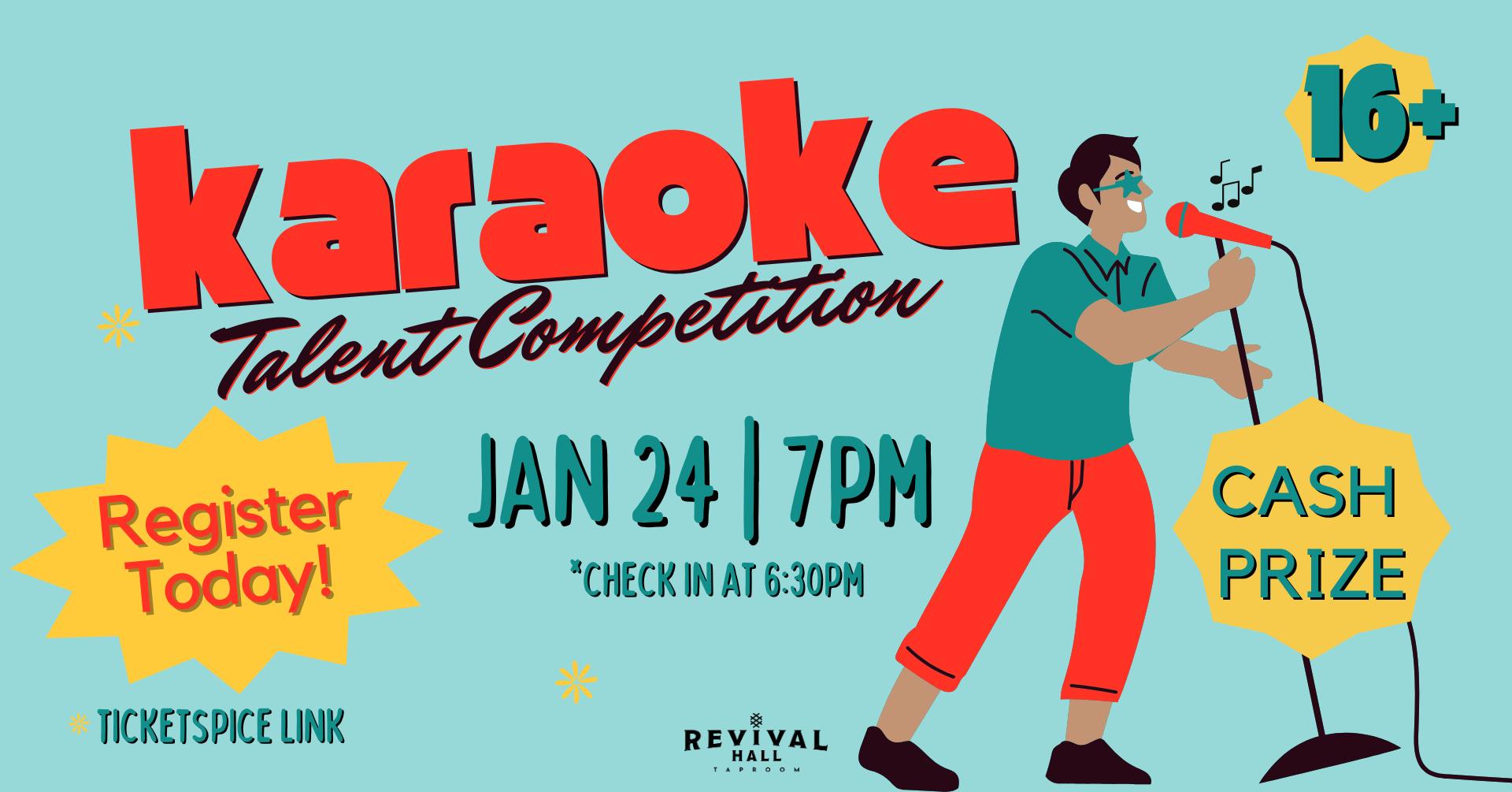 Karaoke Talent Competition!