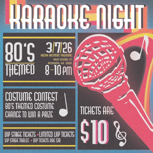 80s Karaoke Party & Costume Contest