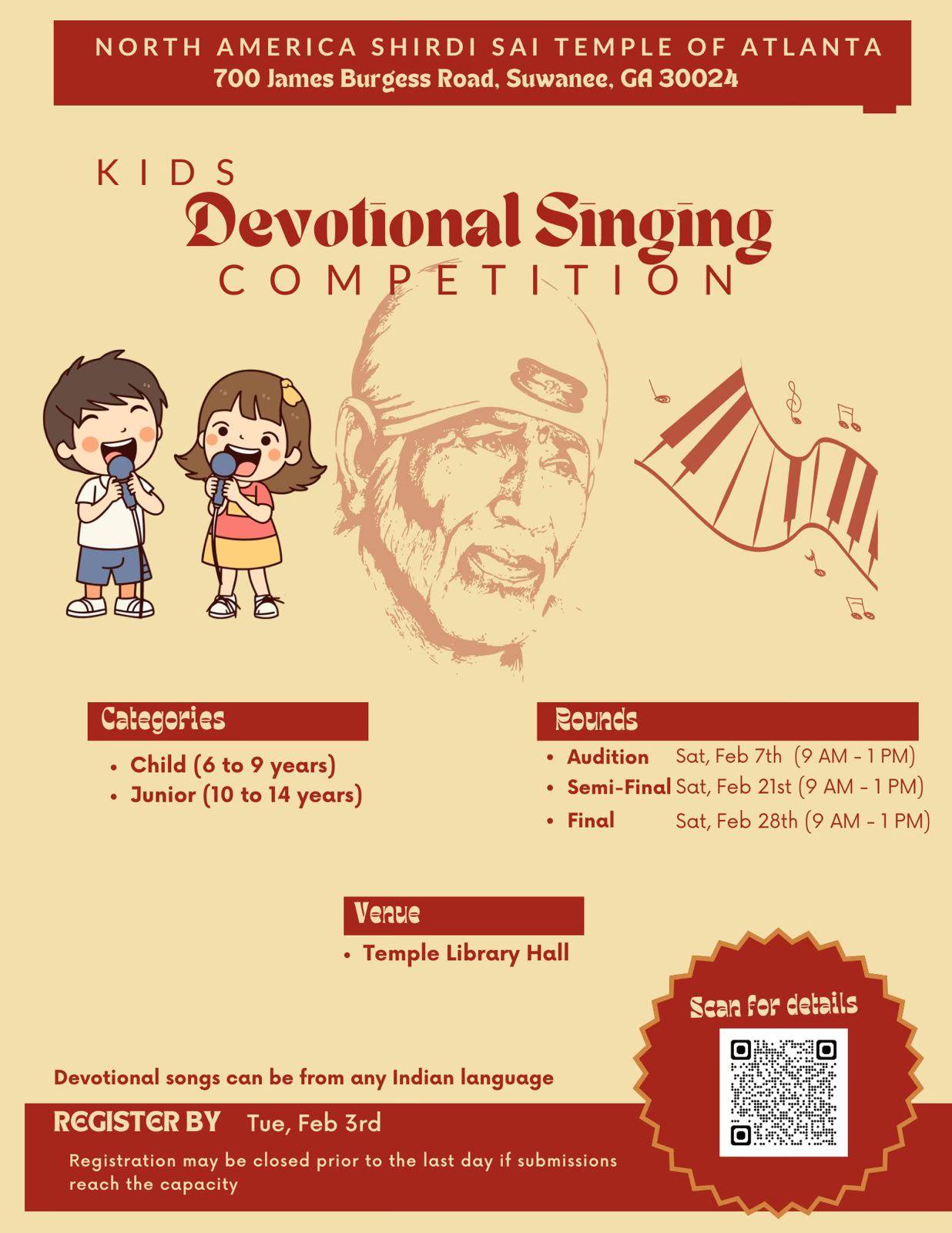 Kids Devotional Singing Competition Final