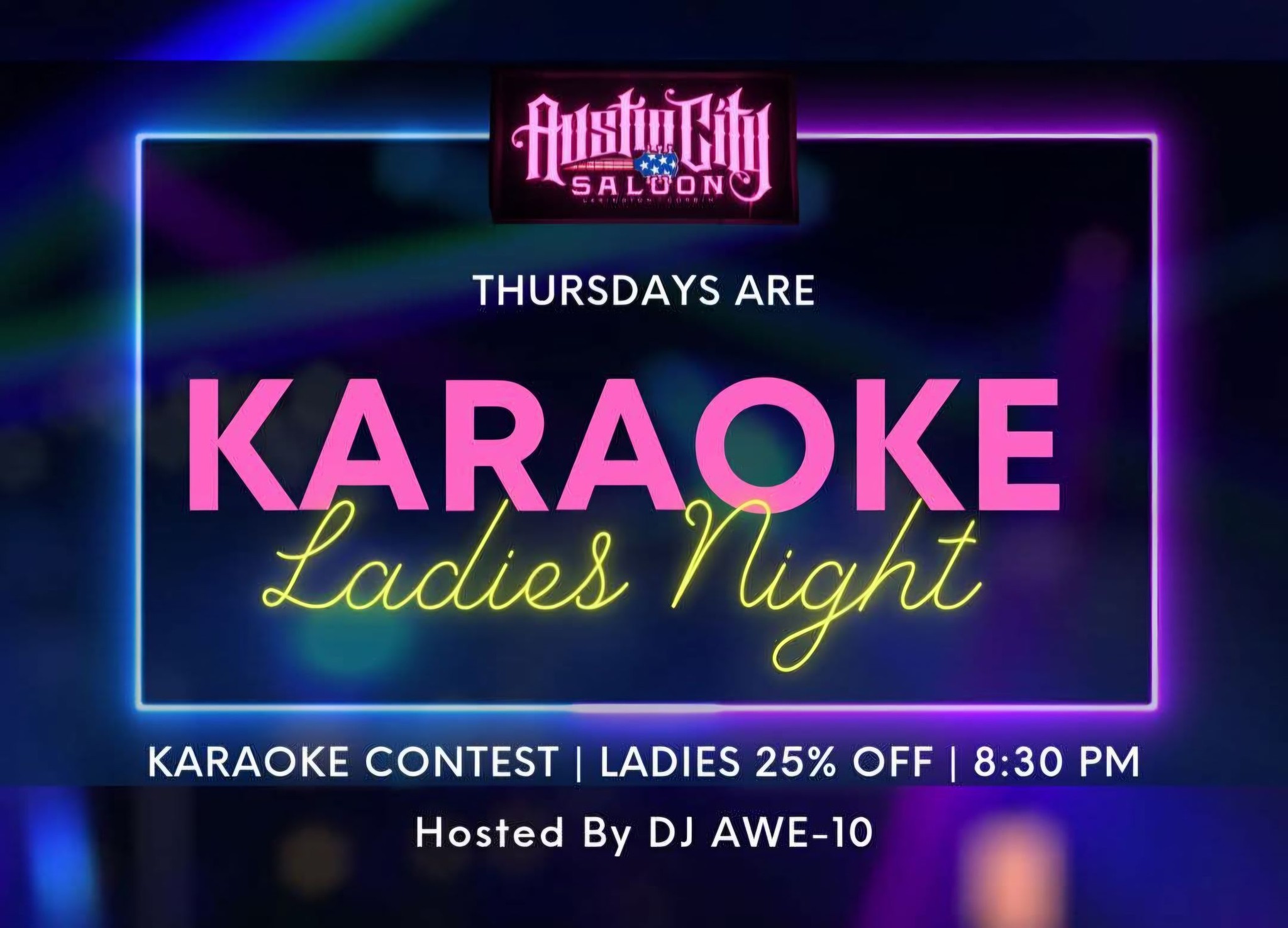 Karaoke CONTEST - Ladies Night- Hosted by DJ Awe-10