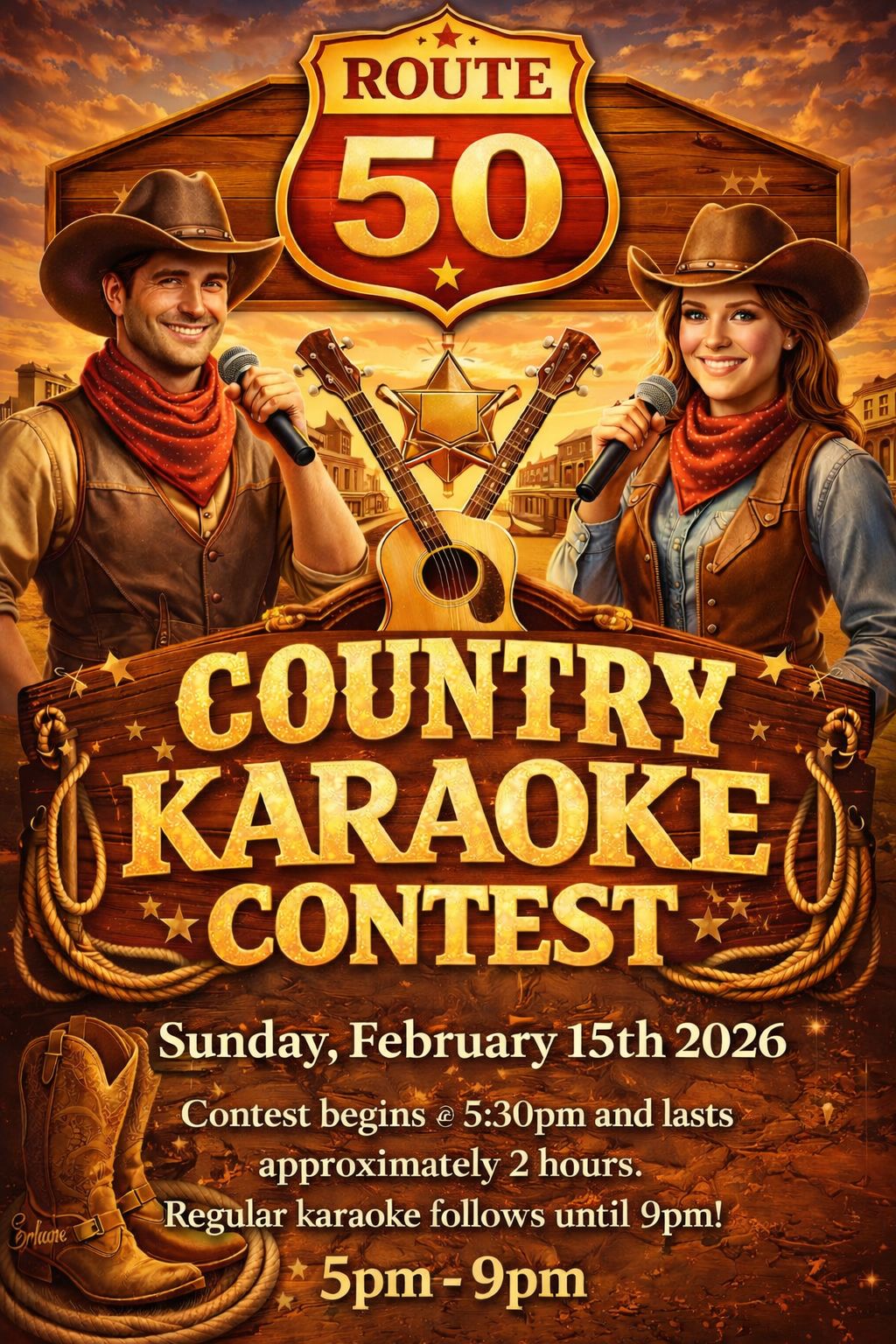Country Karaoke Contest!