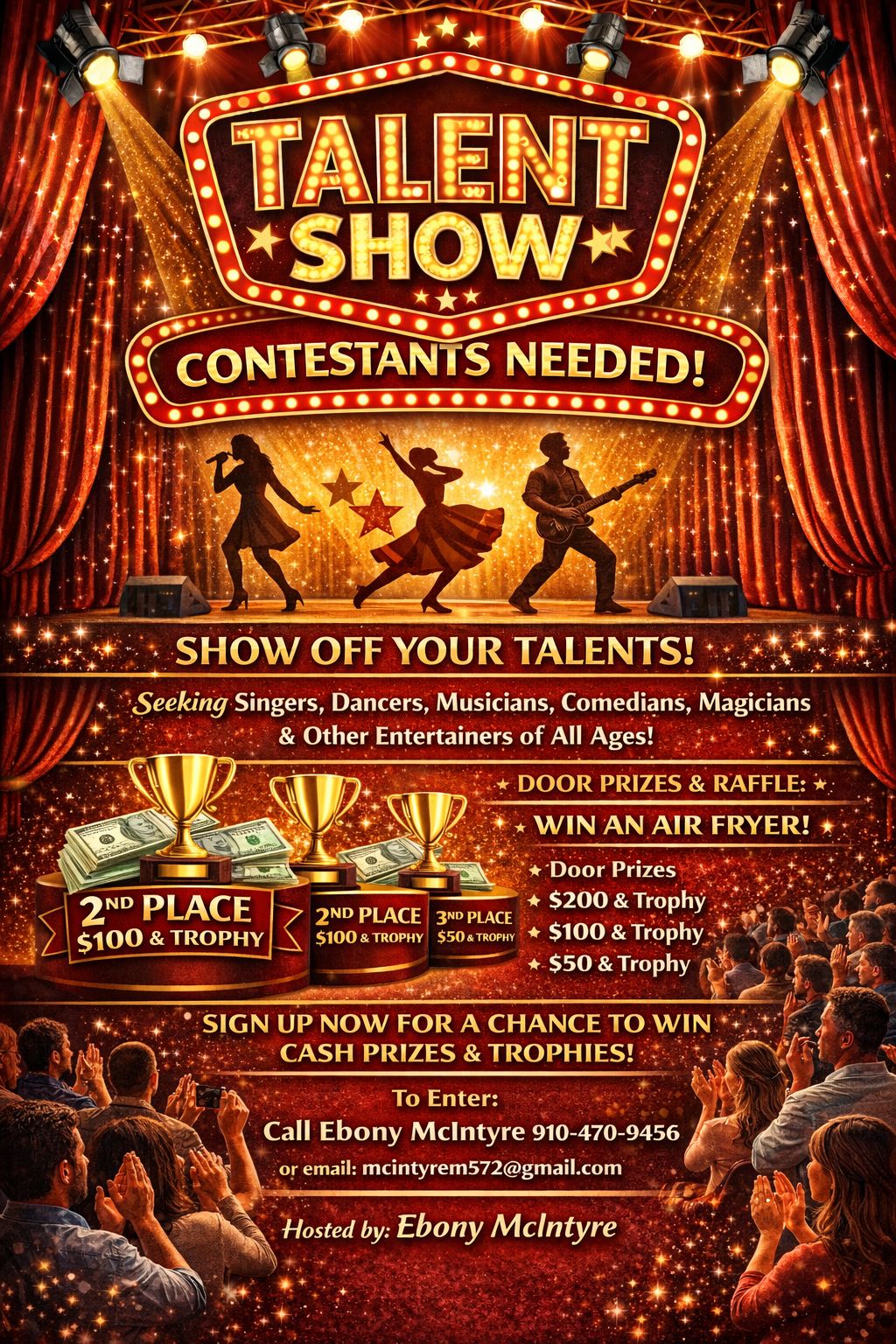 2026 Talent Show, Show Off Your Talents