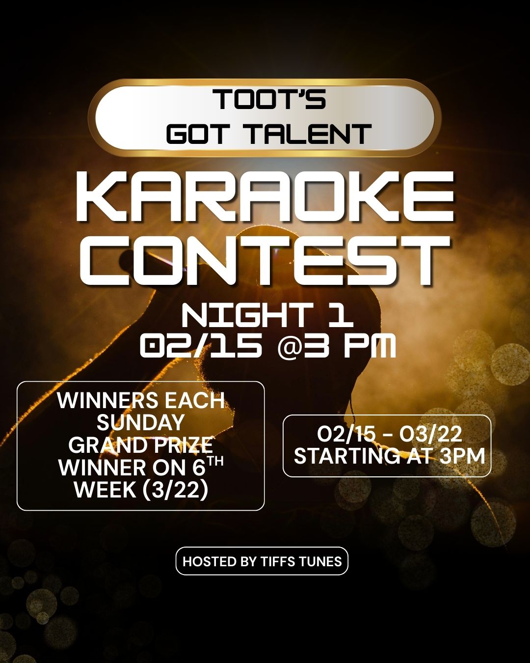 Toot's Got Talent - Karaoke Contest