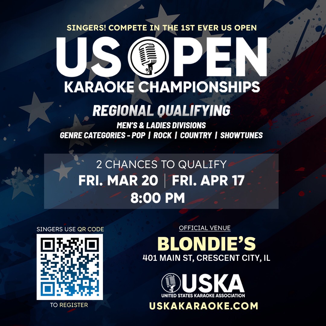 USKA / IKF US OPEN KARAOKE CONTEST - BLONDIE’S