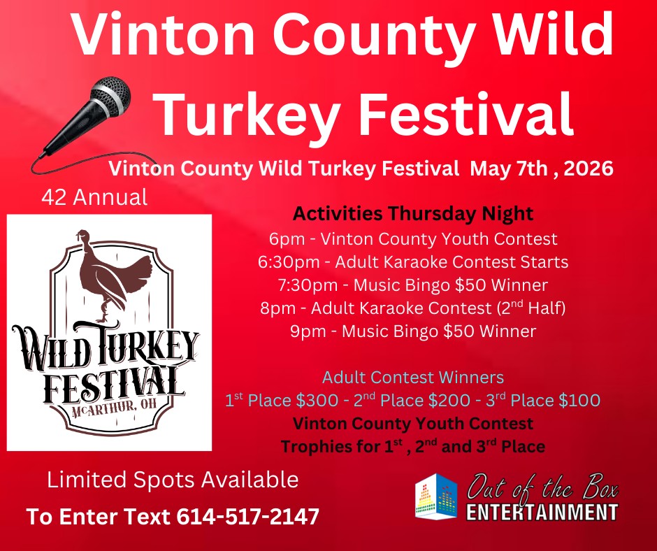42 Annual Vinton County Wild Turkey Festival Karaoke Contest