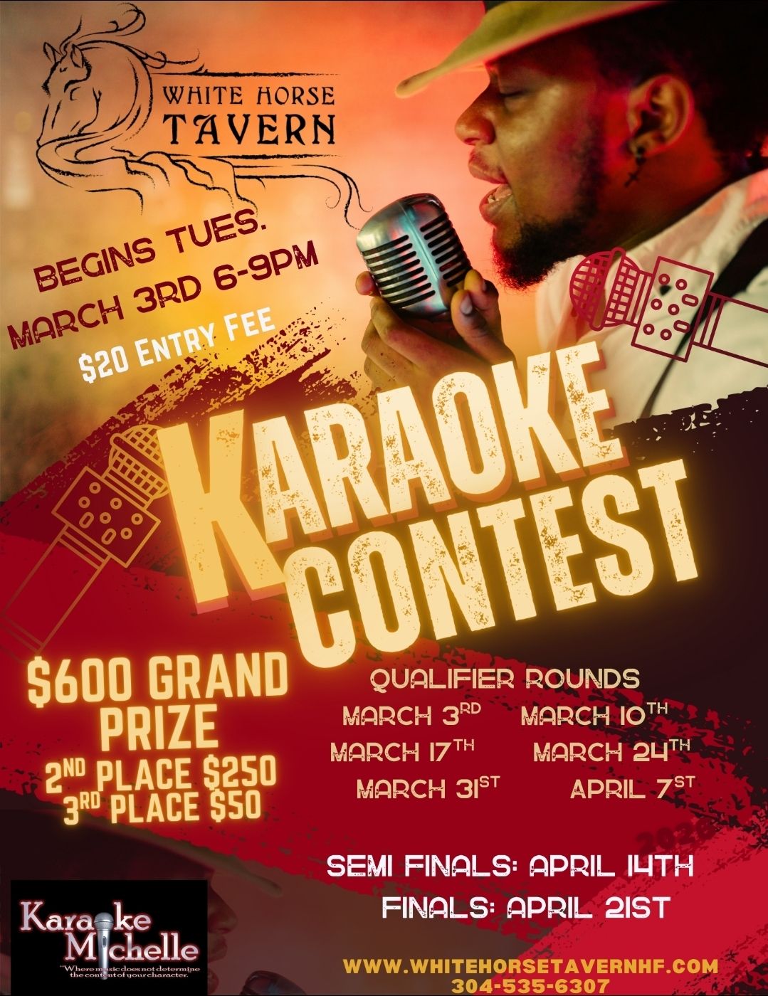 White Horse Tavern Karaoke Contest Qualifying week 6
