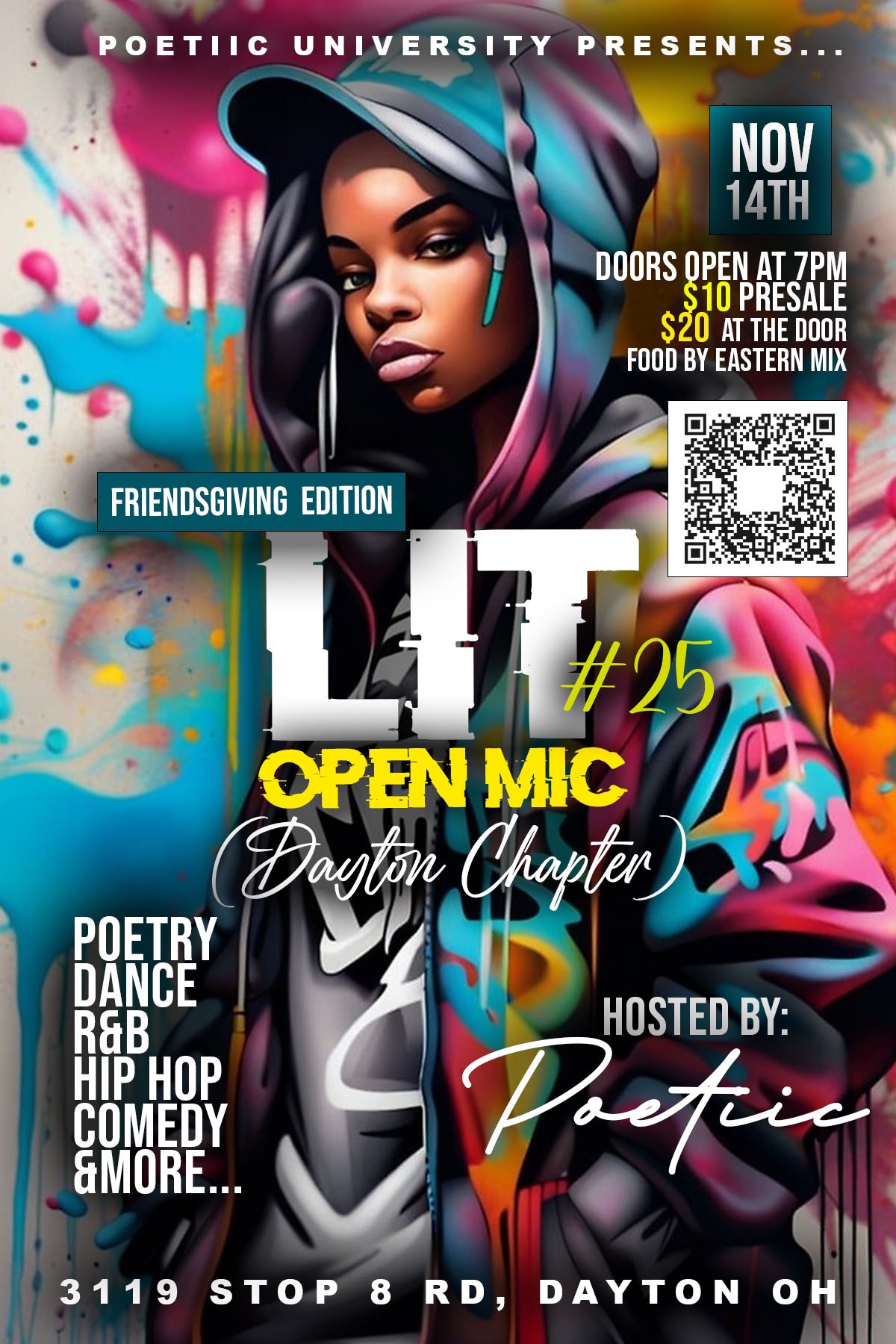 LIT OPEN MIC #25 (Dayton chapter)