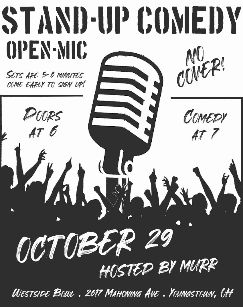 Open Mic Comedy Night with Murr at the Westside Bowl