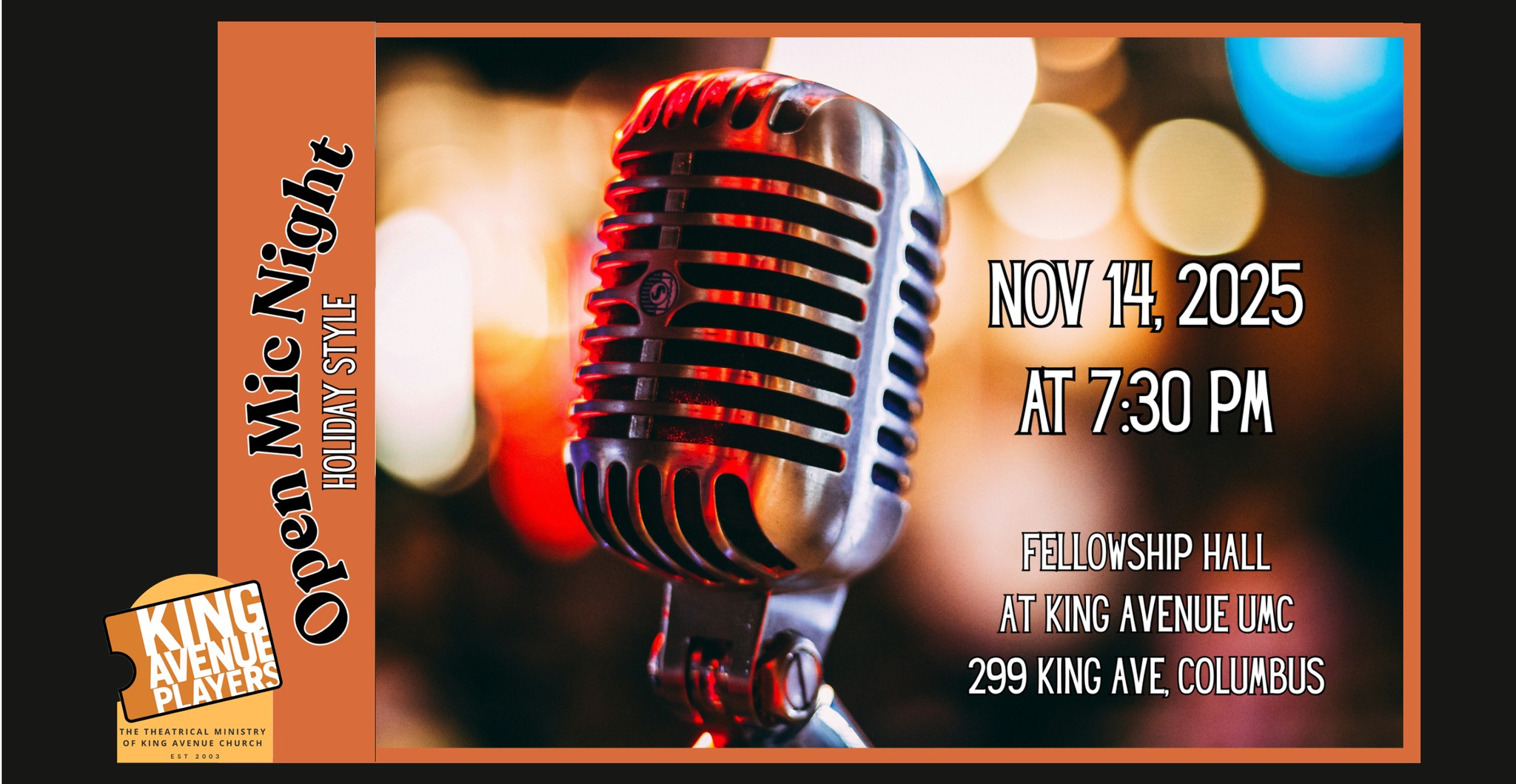 KAP Open Mic Night - Holiday Style