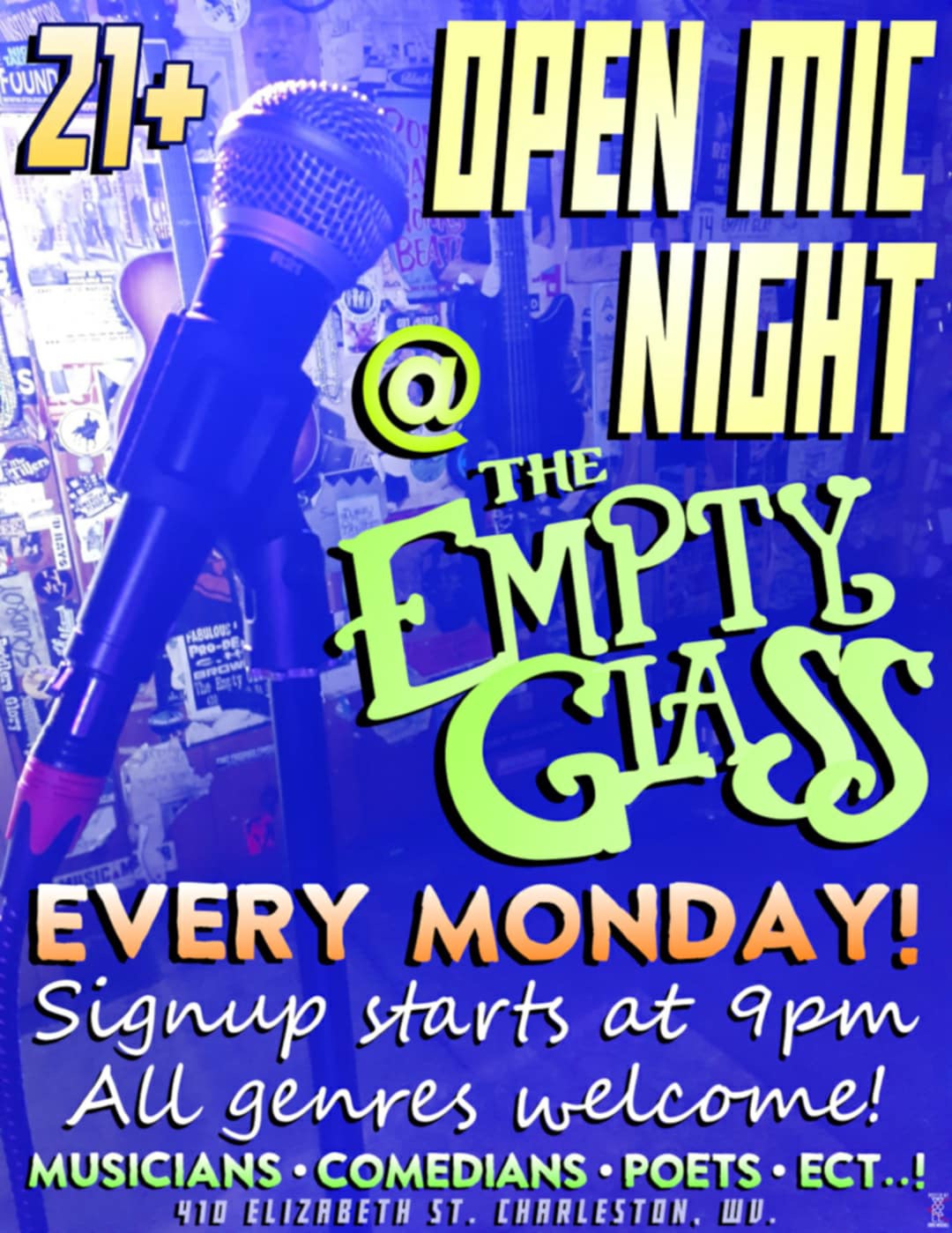 Open Mic with Andrew Pauley