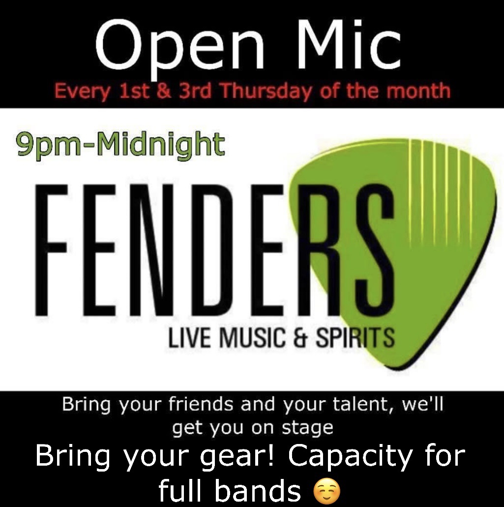 Open Mic Fenders
