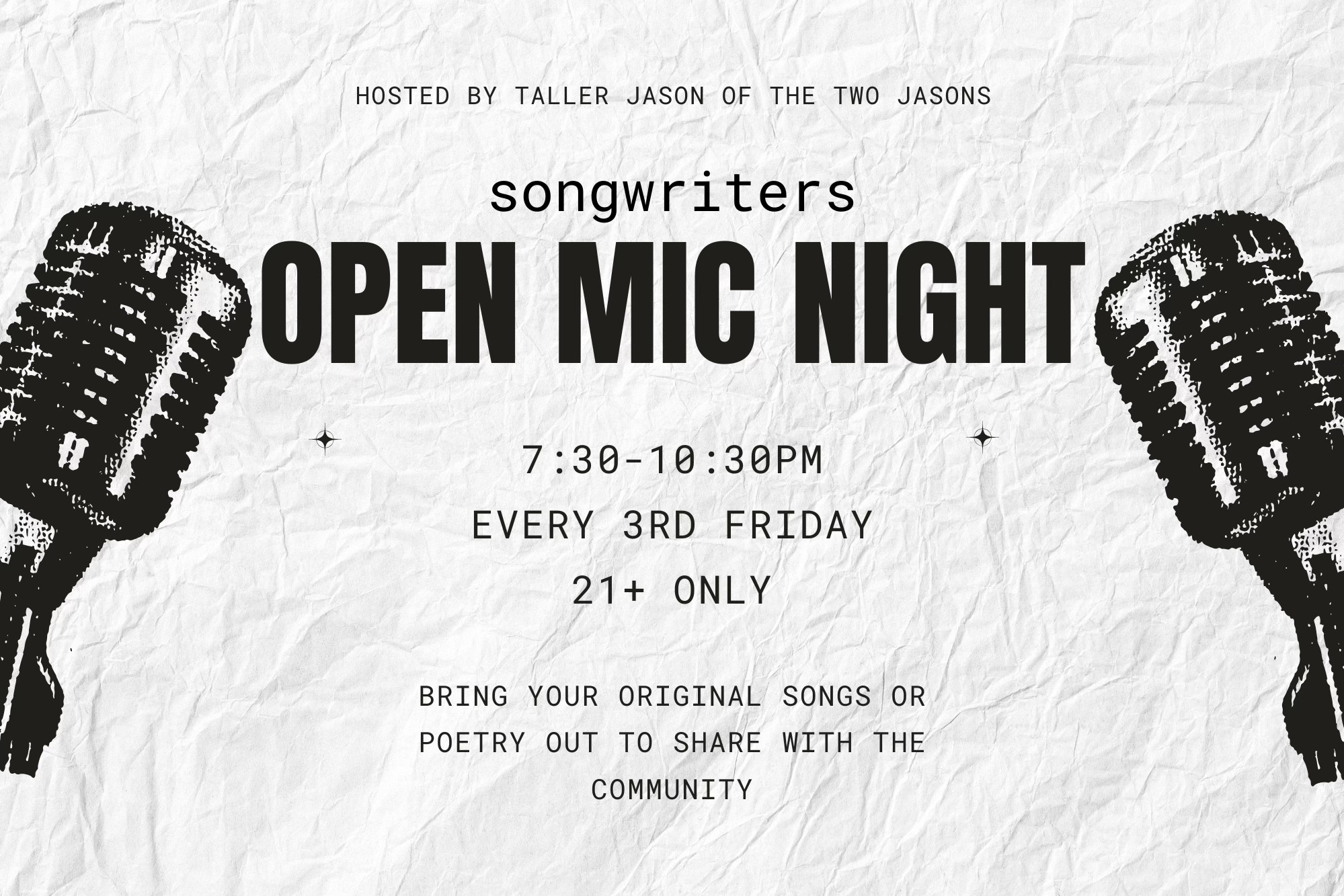 Open Mic Night