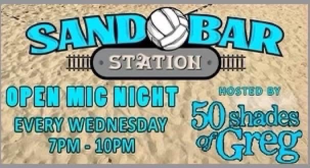 Open Mic Wednesday at Sand Bar Station