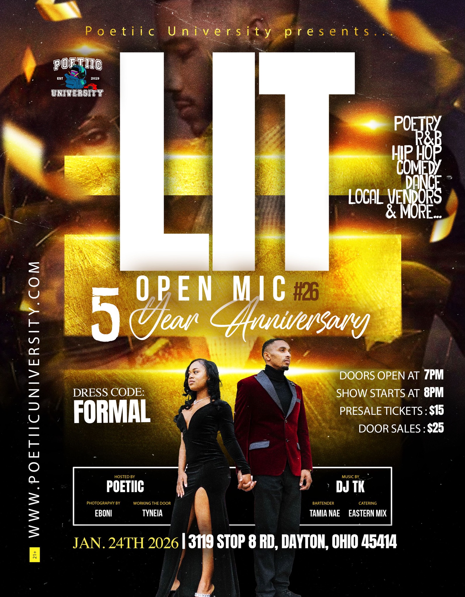 LIT Open Mic 5 year Anniversary