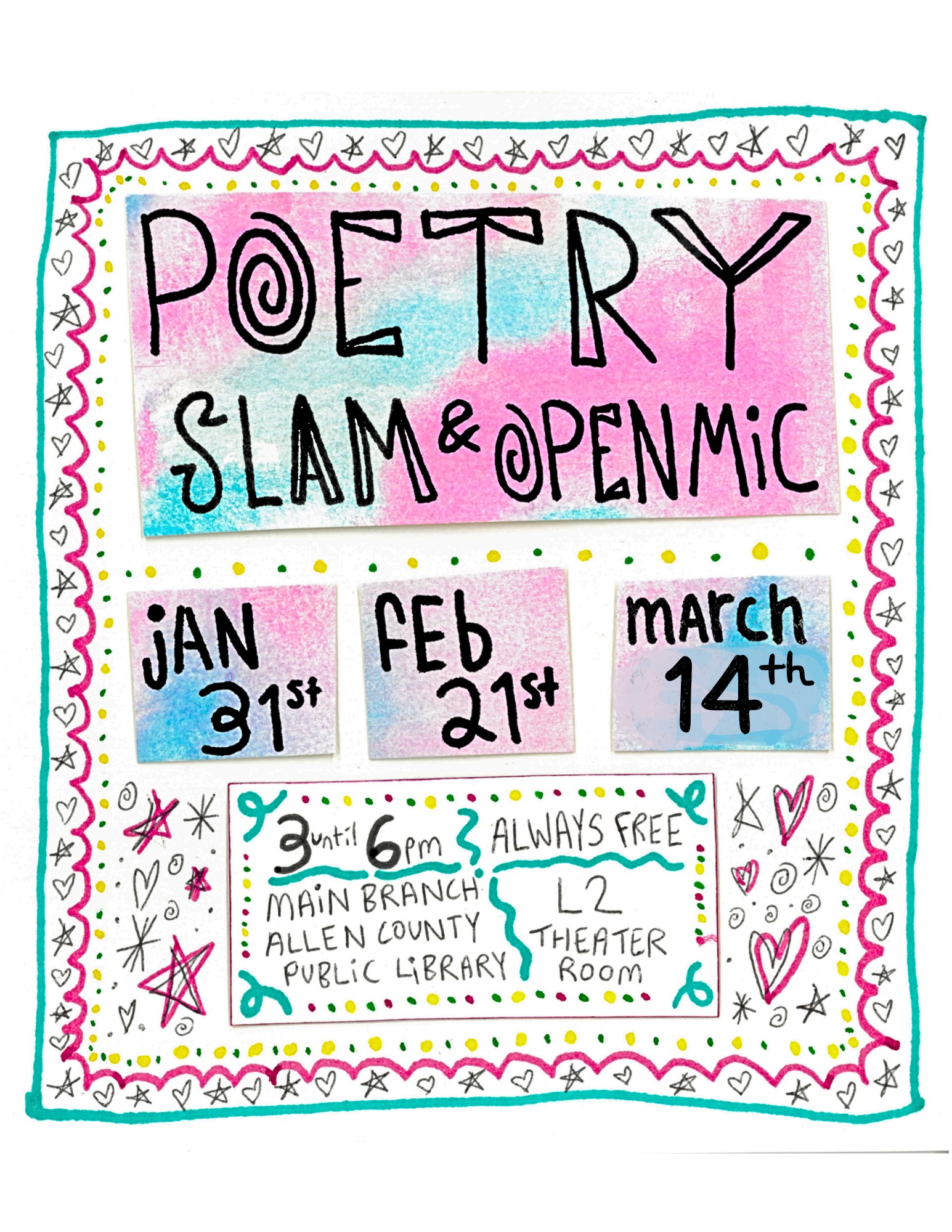 Underground Sound: Poetry Slam & Open-Mic