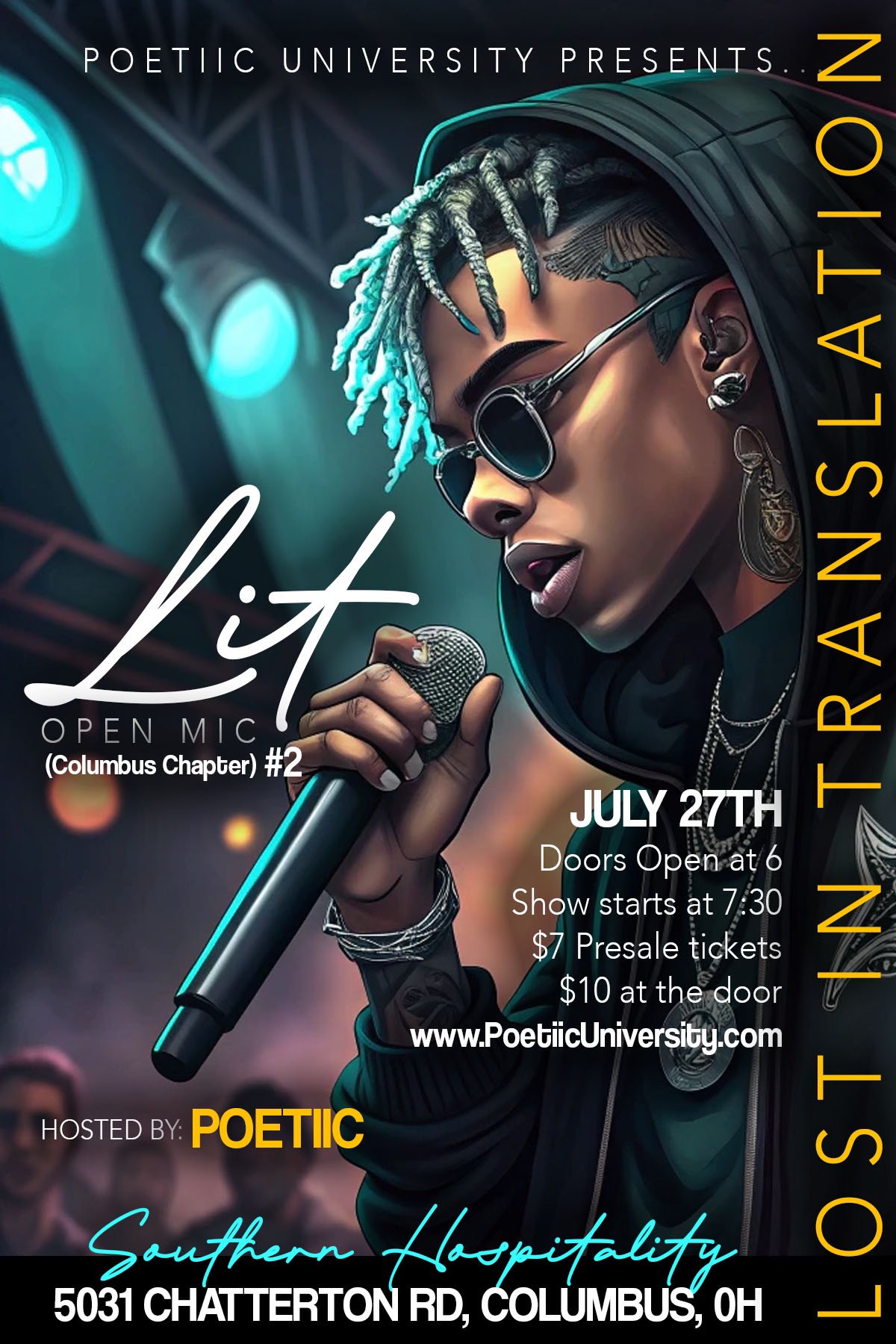 LIT Open Mic #2 (Columbus Chapter)