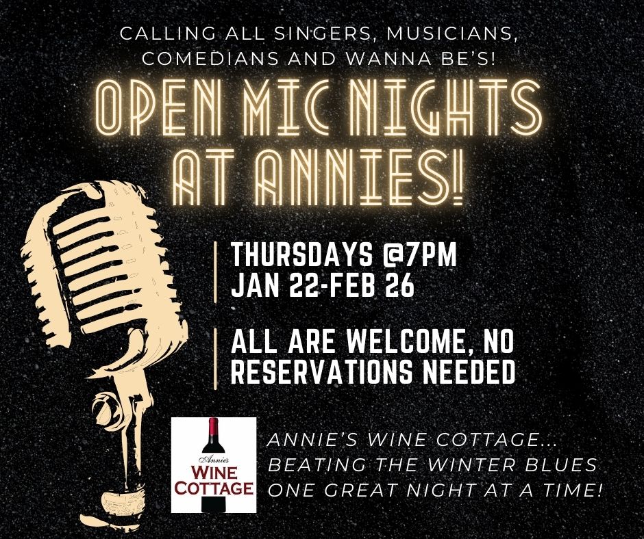 Open Mic Night At Annies!