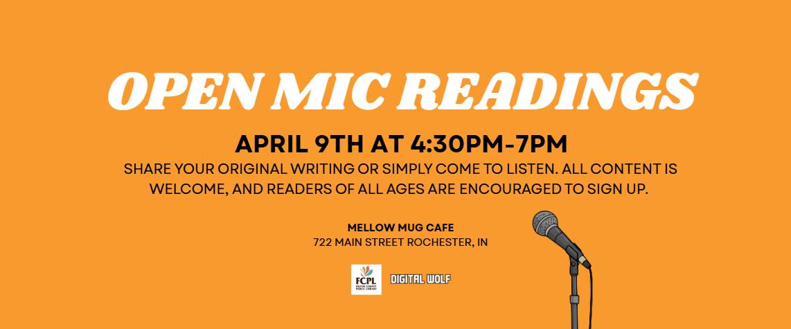 Open Mic Readings