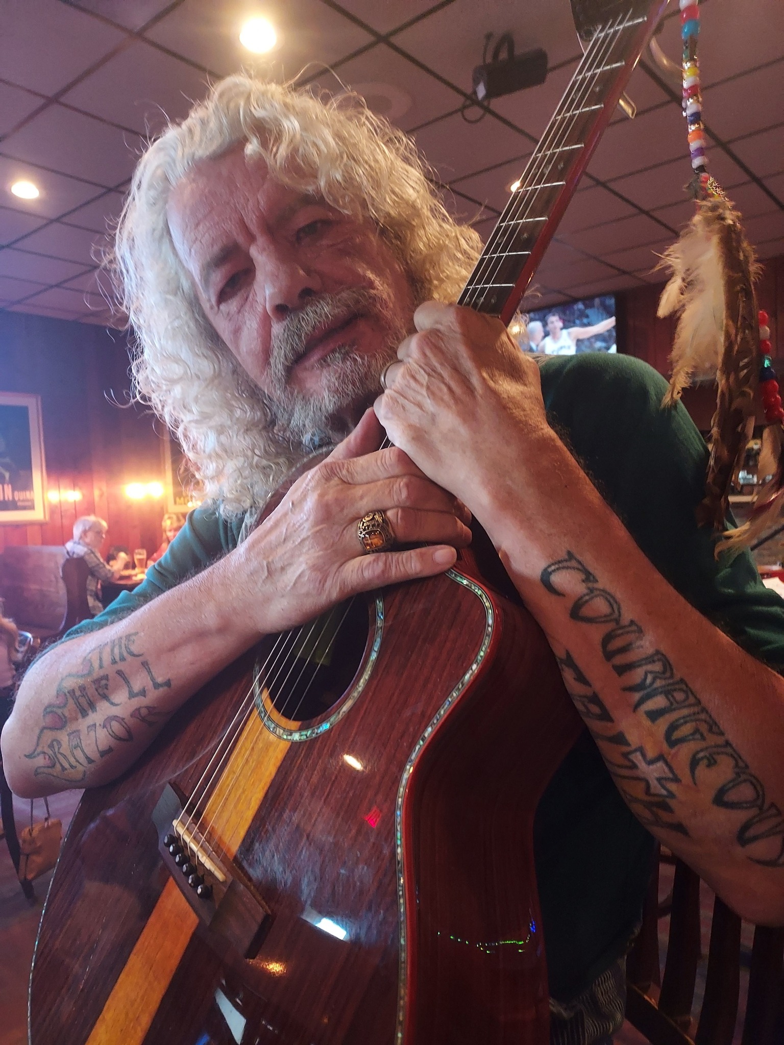 Jimmy "The Jammer" Wilson hosting Dogtown Open Mic