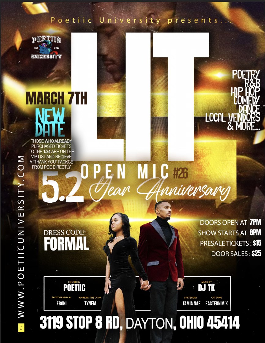 LIT Open Mic 5.2 year Anniversary