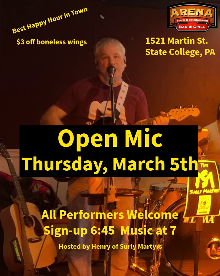 Open Mic at The Arena