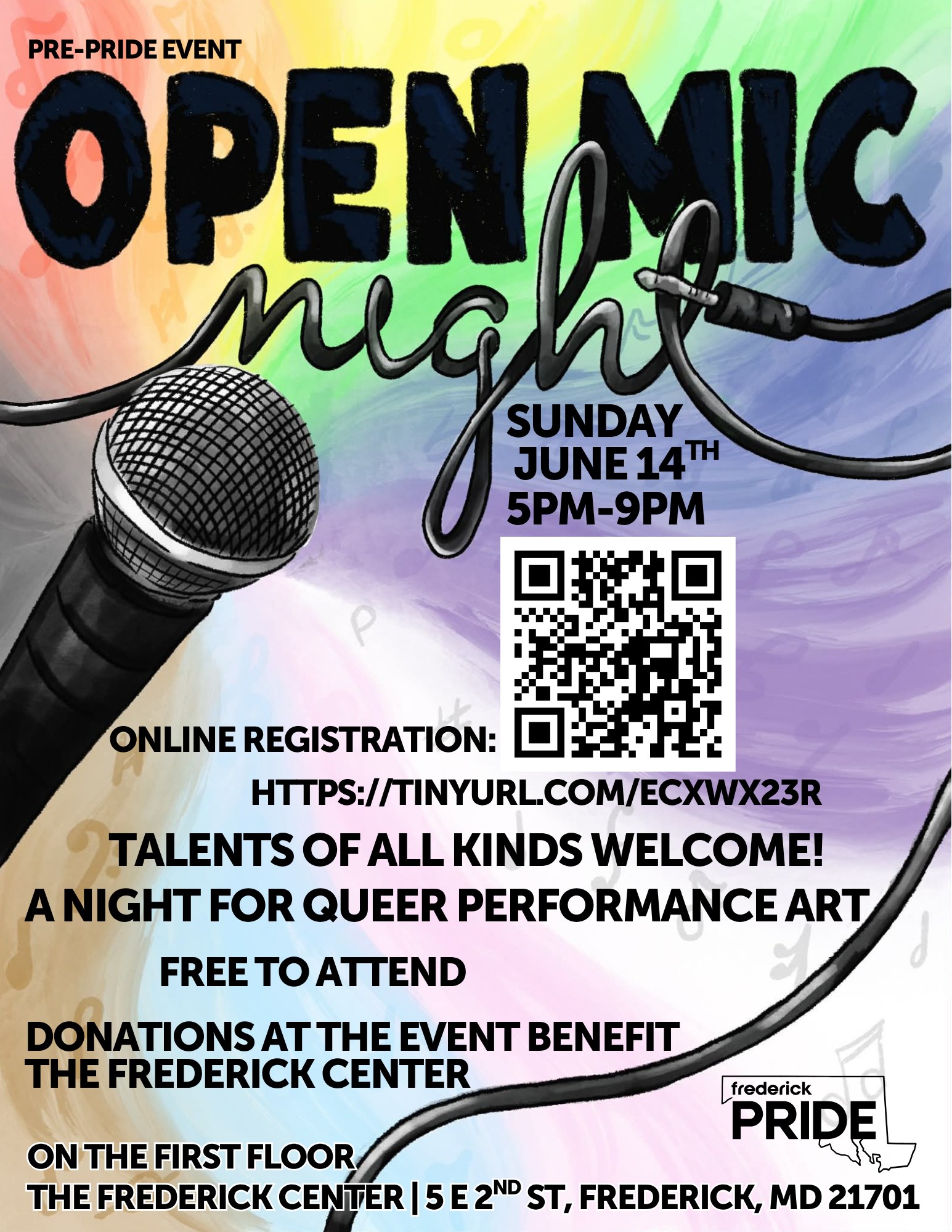 Pride Open Mic Night