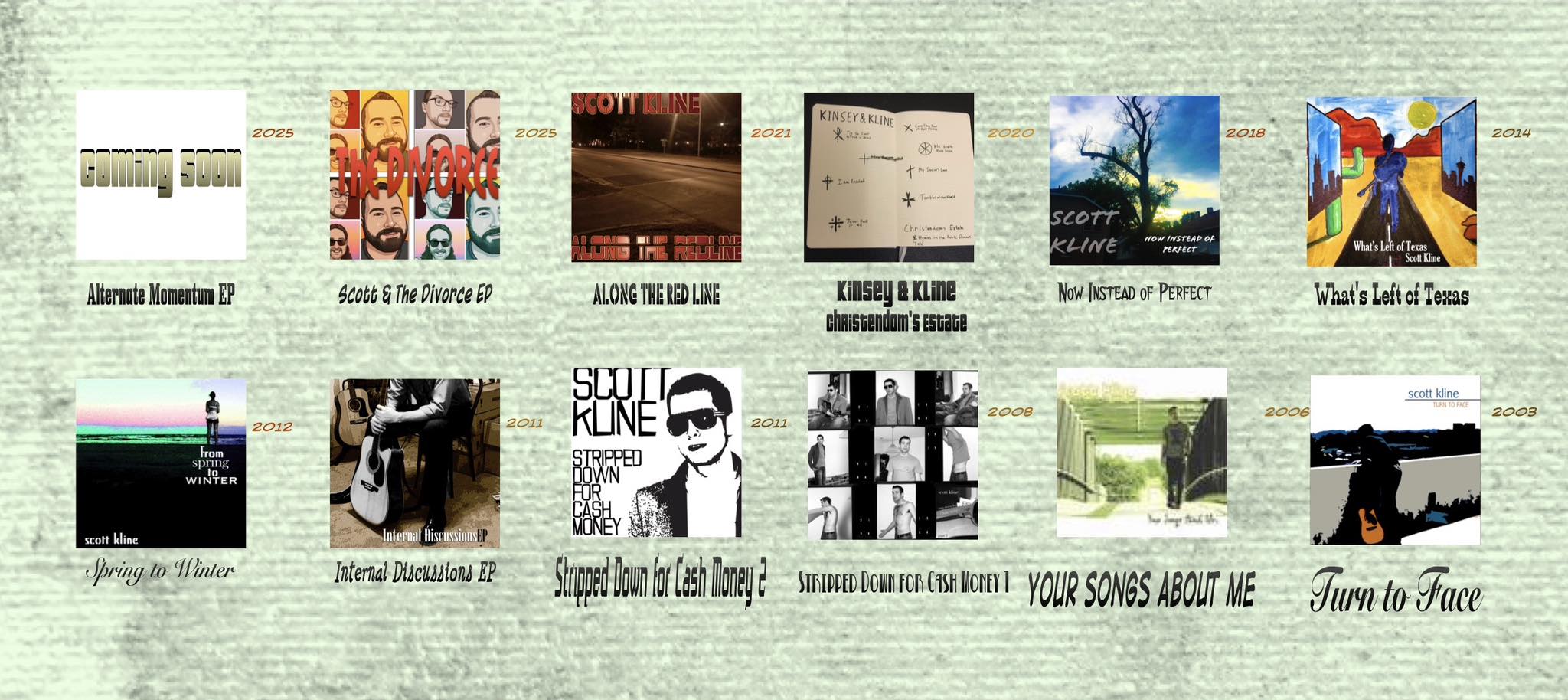 Scott By his Lonesome, Busking at the Scoop