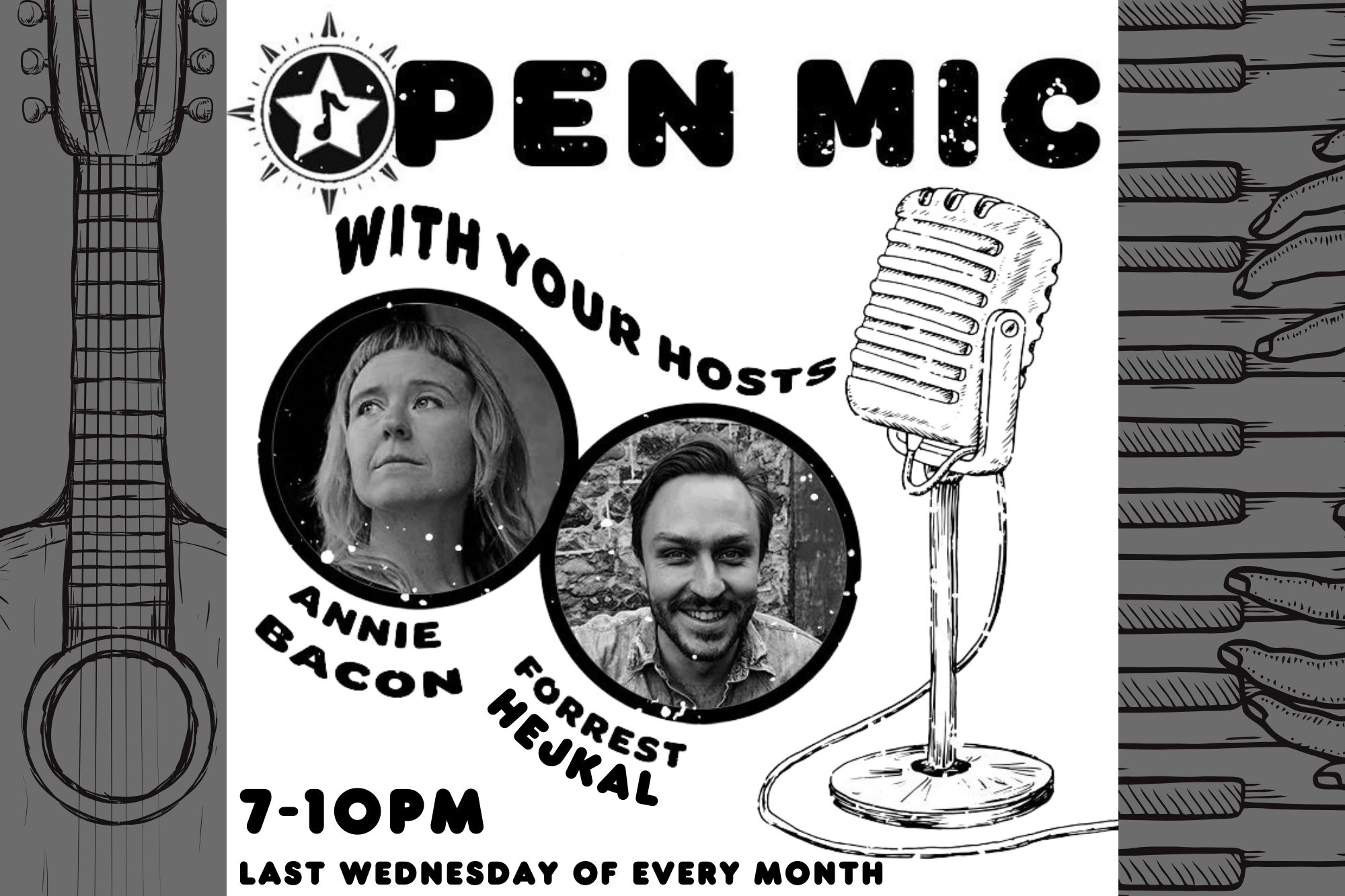 Open Mic Wednesday w/ Annie Bacon & Forrest Hejkal