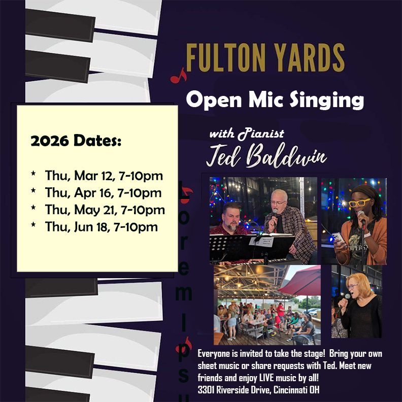 4/16/26 Open Mic Sing🎤 - Showtunes & More!