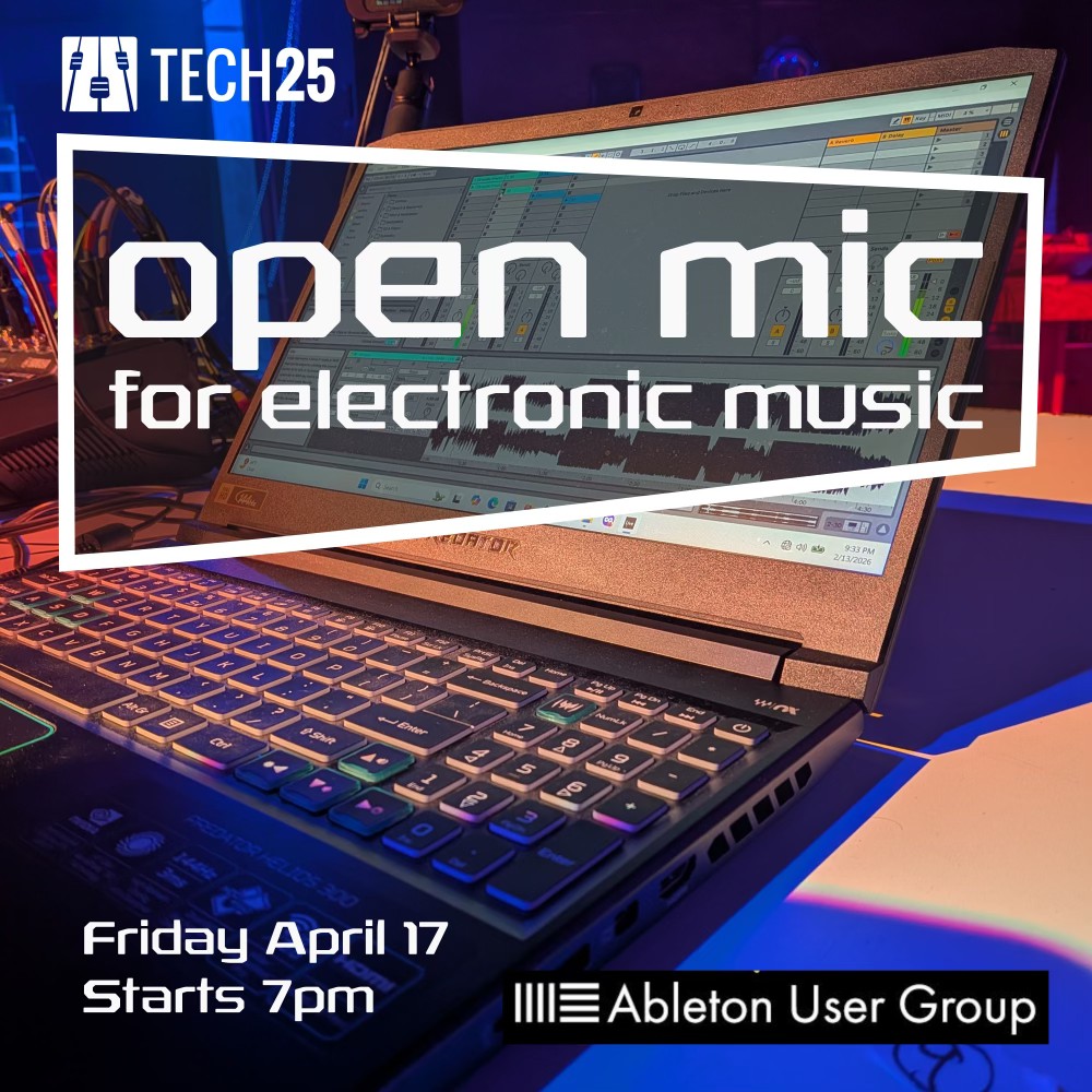 Electronic Music Open Mic Night