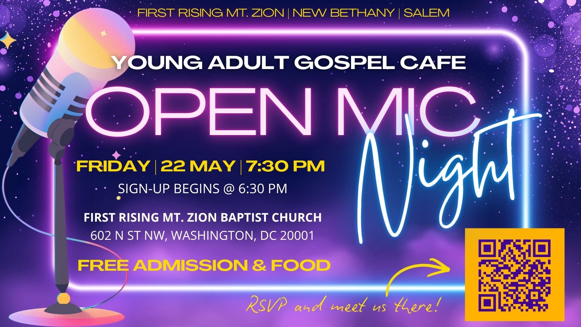 The Gospel Cafe: Open Mic Night!